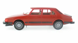 Stahlberg - SAAB 900 Turbo 4-door rot + bag -1984 1:20 Finland Plastik 13 - Bild 1 von 11