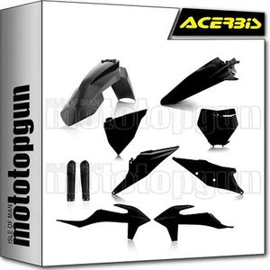 ACERBIS 0023479 KIT CACHE CARENAGE NOIR KTM XC 300 TPI 2021 21 - Photo 1/3