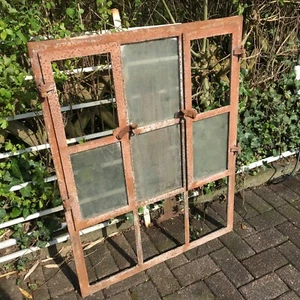 Altes Fabrikfenster Eisenguss Massiv - Bild 1 von 6