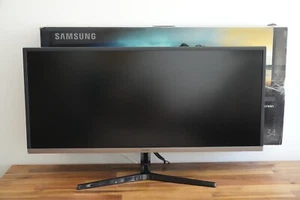 Samsung S34J552WQR 34 Zoll Ultra Wide WQHD Monitor - Schwarz - Bild 1 von 12