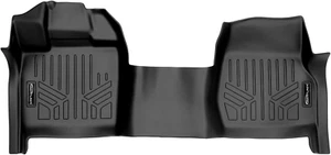 MAXLINER Floor Mats 1St Row 1Pc Liner Black for 2015-2022 Ford F-150 Regular Cab - Picture 1 of 7