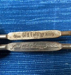 De Colección Antigua Colonia Par Metal Pintura Lata Abridor de Botellas Hardware Llave de Mano Herramienta 13B - Imagen 1 de 3
