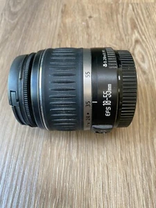 Canon EF-S Zoom Lens 18-55mm f/3.5-5.6  II W/CAP - Picture 1 of 4