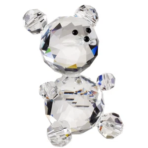Impresionante estatuilla italiana de oso de peluche 24 % cristal Italia Carlucci - Imagen 1 de 3