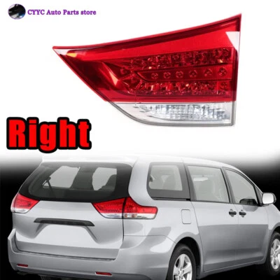 Luz trasera interior derecha para Toyota Sienna 2011-2014 freno trasero luz de freno Foto 1 de 4