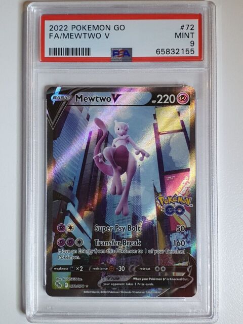 PSA 9 Pokemon Japanese Mewtwo #009 Melee! Pokemon Scramble