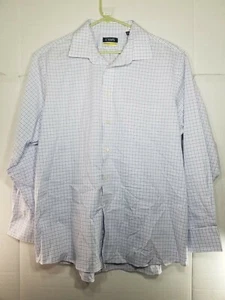 CHAPS STRETCH COLLAR WRINKLE FREE REGULAR FIT BUTTON SHIRT SIZE 2XL 18 34/35 - Picture 1 of 5