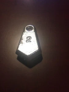 2 pound (16) 2 oz Flat Bank Sinkers - Picture 1 of 1