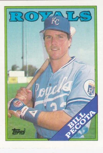 1988 TOPPS..BILL PECOTA..NRMT..CARD # 433..ROYALS..FREE COMBINED SHIPPING - Bild 1 von 1