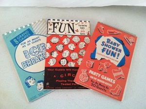 3 JUEGOS FIESTA DUCHA VINTAGE AÑOS 40 50 - Imagen 1 de 11