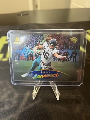 2023 Panini Luminance - Blue #83 Horizontal Trevor Lawrence 44/150 Jaguars - Image 1 of 2