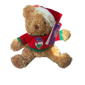 Christopher Radko Rare 2004 Galerie Au Chocolat Christmas Teddy Bear Plush - Picture 1 of 10