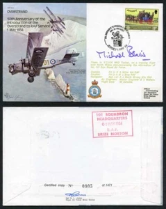 B20c 50th Ann Intro of Overstand to RAF Service Signed by Sir N. Beavis (E) - Picture 1 of 1