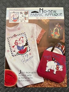 Vintage DAISY KINGDOM No-Sew Fabric Applique HOG HEAVEN - NEW - Picture 1 of 5
