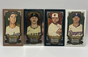 2024 Topps Allen & Ginter - Mini Base, Black, Gold, Chrome, A&G Back, You Pick! - Picture 1 of 1