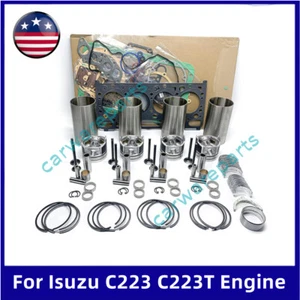 Overhaul Rebuild kit For ISUZU Trooper Pickup Truck Forklift C223 2.2L - Picture 1 of 7