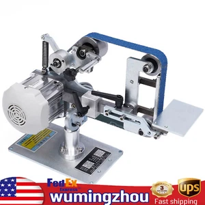 Belt Sander Bench Grinder Knife Sharpener with Large Table Polishing Sander New - Picture 1 of 20