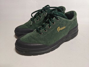 guess green shoes