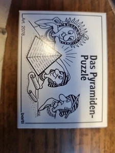 Bartl 2078 Das Pyramiden-Puzzle, Mitbringsel, Knobelspiel - Bild 1 von 2