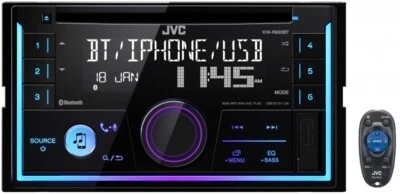 SALE New JVC KW-R930BT CD Receiver with Bluetooth(R) FREE SHIPPING WORLDWIDE - Image 1 of 3