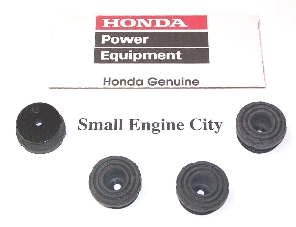 Cantidad (4) GENUINO OEM HONDA EU2000i GENERADOR ALMOHADILLA DE PIE DE GOMA MONTAJE EN PIES EU2200i  Foto 1 de 3