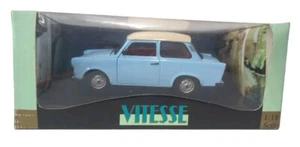 VITESSE 1/18 SCALE LIGHT BLUE TRABANT "TRABI" 601 1989 DIECAST MODEL CAR 18002 - Picture 1 of 3
