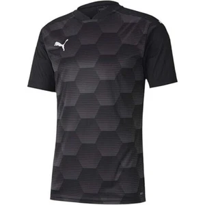 Puma Boys Team Final 21 Graphic Jersey Black/Asphalt UK 13-14Y/ US L - Picture 1 of 6