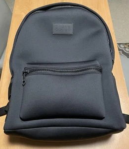 Dagne Dover Large Black Dakota Neoprene Backpack Onyx With Dust Bag BRAND NEW - Picture 1 of 5