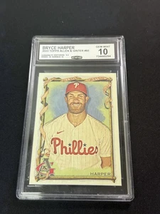 Bryce Harper 2023 Topps Allen & Ginter CCG 10 Philadelphia Phillies Rookie - Picture 1 of 2