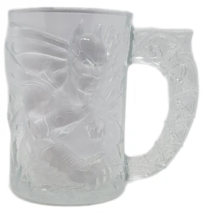 McDonald's 1995 Batman Forever Glass Mug - Batman (B) - Picture 1 of 6