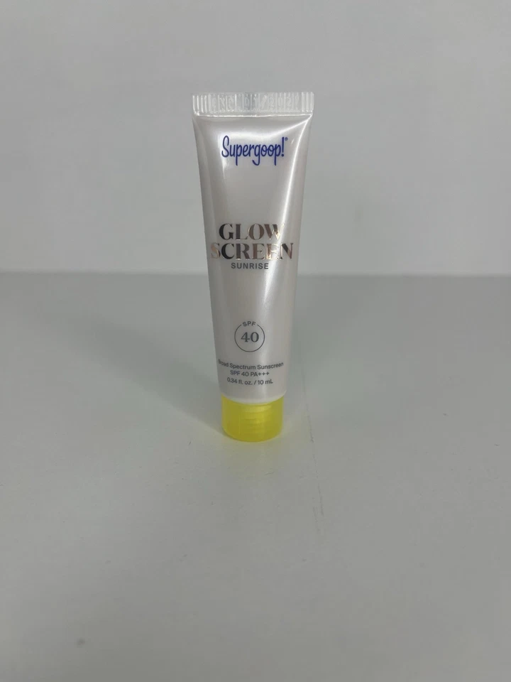 Supergoop! Glow Screen Sunrise SPF 40 Travel New Sealed 10ml 0.34oz EXP 01/27 - Image 1 of 1