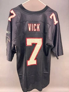 Frühe Reebok Authentic Team Replica #7 Michael Vick Atlantic Falcons Größe L - Bild 1 von 7