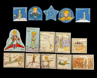 Japan Stamps 2019 The Little Prince Character Complete 2 Set ¥63&¥84/Used/VF - Image 1 of 3