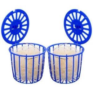 2 Pcs Bird's Nest Toy Parakeet Nests for Cages Container Breeding Bed - Picture 1 of 12