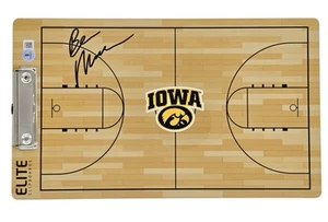 BEN MCCOLLUM IOWA HAWKEYES SIGNED CLIPBOARD COACHES ELITE BECKETT COA - Picture 1 of 2