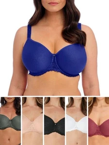 Fantasie Ana Bra T-Shirt Spacer Moulded Underwired Full Cup Lace Bras Lingerie - Picture 1 of 23