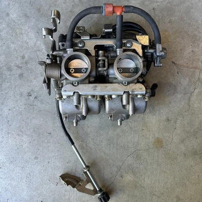 Conjunto de carburador Kawasaki Ninja 250R EX250 1988-2007 Cabruretor Foto 1 de 4