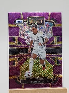 2023-24 Panini Select FIFA - Terraza púrpura Mojo Prizm #27 Rodrygo - Imagen 1 de 2