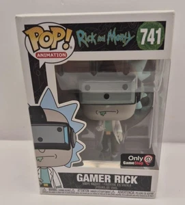 Funko Pop! Rick and Morty: Gamer Rick #741 - GameStop Exclusive (B223) - Picture 1 of 14