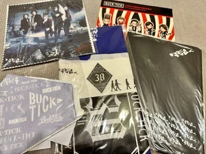 No a la venta ◆ 7 artículos de mercancía BUCK-TICK FC: toalla de mano, espejo, cala de libros - Imagen 1 de 3