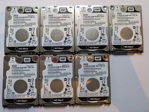 7 OFF Western Digital Black WD5000LPLX 2.5" 500GB 7.2K SATA Internal Laptop HDD - Afbeelding 1 van 11
