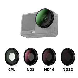 JJC 4 Packs CPL ND ND8 ND16 ND32 Filter Kit for DJI Osmo Action 6 Accessories - Picture 1 of 10