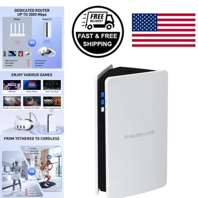 Wireless VR Streaming Router for Meta Quest 3 3S 2 with Dual Band Connectivity - Image 1 of 4