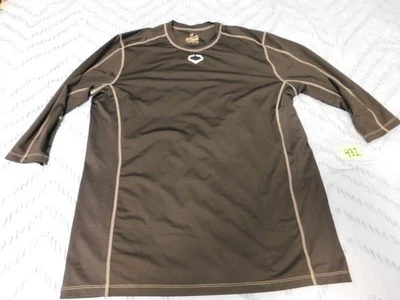 Adult Evoshield Swag Tech  Compression Baseball Shirt- Black Xl - Image 1 of 2
