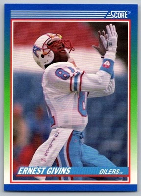 1990 Score Ernest Givins Houston Oilers #352 - Image 1 of 2