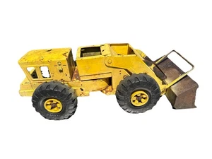 Vintage Tonka Toys Pressed Steel Yellow Mighty Loader - Bild 1 von 6