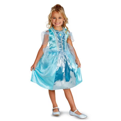 Fantasia Cinderella Sparkle para Meninas tamanho 4-6X por Disguise 59170 Nova - Imagem 1 de 2