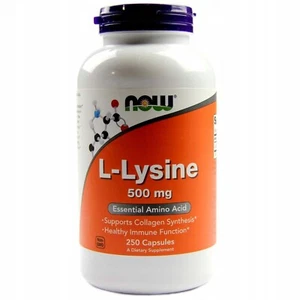 NOW FOODS, L-LISINA 500mg 250 Cápsulas L-LISINA - Bild 1 von 1