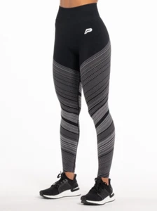 Ladies UK Size XS Pursue Fitness Impulse Seamless Black Leggings - Picture 1 of 1