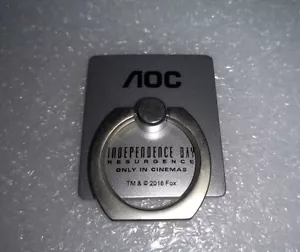 AOC Universal Smart Ring Holder & Stand for Any Mobile Phone or Tablet in Metal - Picture 1 of 4